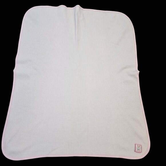 Gerber Thermal Waffle Baby Girl Blanket Pink Little Bunny Cotton‎ - Picture 3 of 7